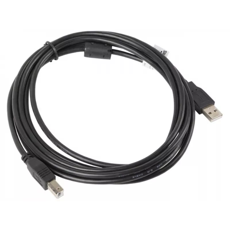 LANBERG USB Cable USB 2.0 USB B - 3m Black