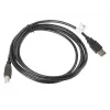 USB 2.0 cable LANBERG CA-USBA-10CC-0018-BK — 1.8 m, USB A (male) to USB B (male), black