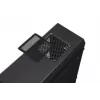PC case IBOX ORCUS X14 Midi Tower Black — ITX/ATX, side window, red illumination, 3×3.5 inch bays, 2×2.5 inch bays, 1×5.25 inch, USB 3.2 Gen1 Type-A
