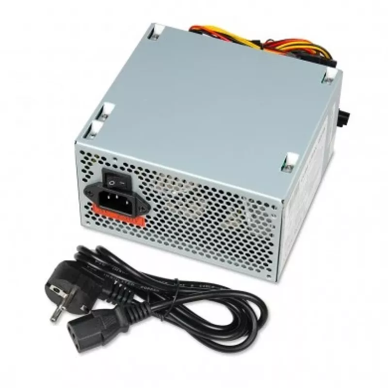 Power Supply Unit ATX IBOX CUBE II 400 W — 20+4 pin, 120 mm fan, silver