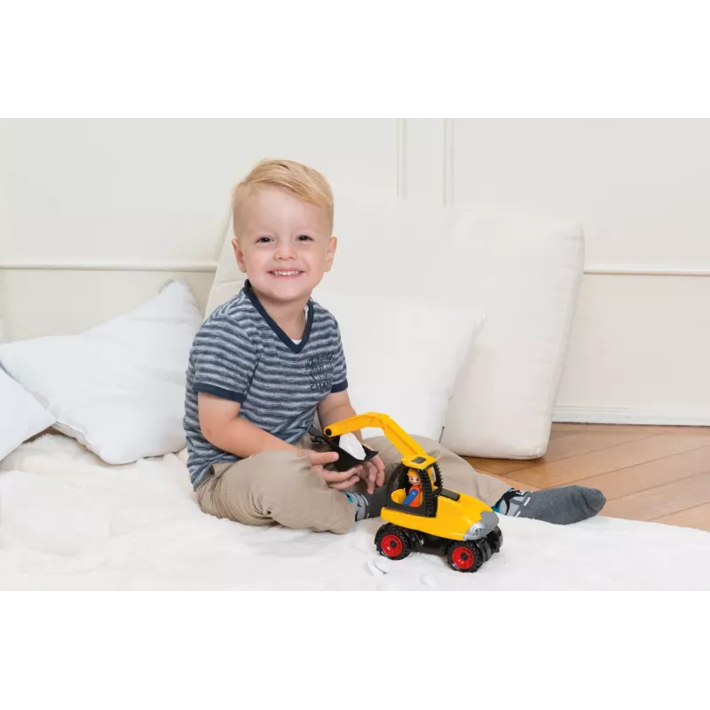 Lena Truckies Excavator, Excavator, 2 yr(s), Black, Yellow