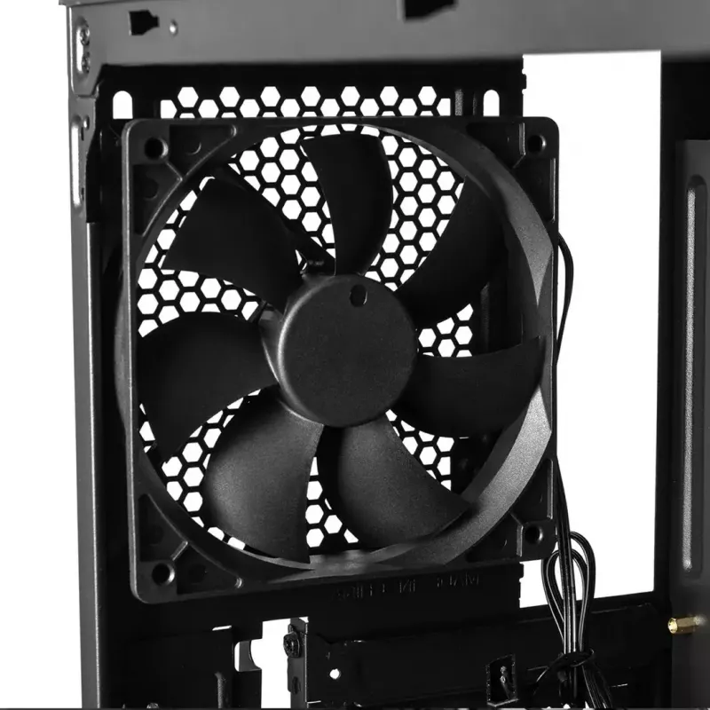 Modecom Oberon Pro Midi Tower PC Case, ATX/Micro ATX/ITX, side window, GPU up to 395 mm, 2x USB 3.0, black