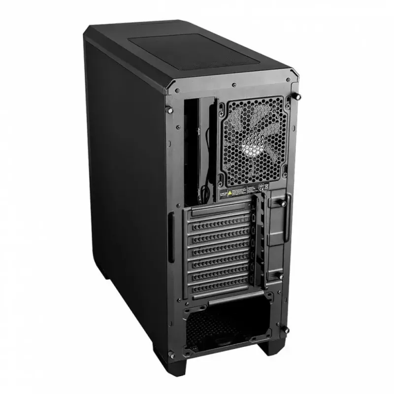 Modecom Oberon Pro Midi Tower PC Case, ATX/Micro ATX/ITX, side window, GPU up to 395 mm, 2x USB 3.0, black