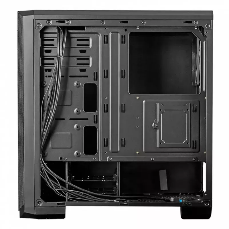 Modecom Oberon Pro Midi Tower PC Case, ATX/Micro ATX/ITX, side window, GPU up to 395 mm, 2x USB 3.0, black