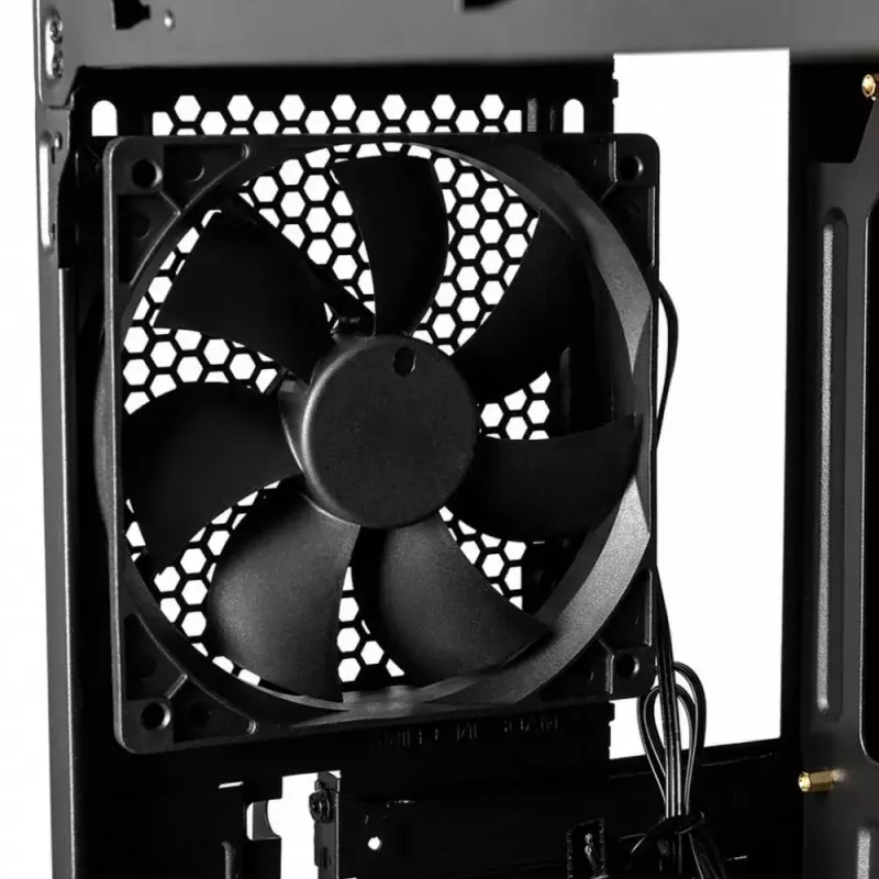 Modecom Oberon Pro Midi Tower PC Case, ATX/Micro ATX/ITX, side window, GPU up to 395 mm, 2x USB 3.0, black
