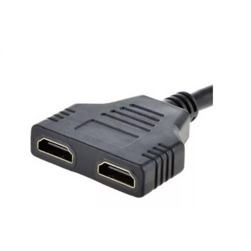 HDMI cable Gembird DSP-2PH4-04 — HDMI Type A male to 2× HDMI Type A female, black, straight connectors