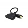 HDMI cable Gembird DSP-2PH4-04 — HDMI Type A male to 2× HDMI Type A female, black, straight connectors