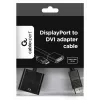 GEMBIRD DisplayPort to DVI Adapter Cable - Black