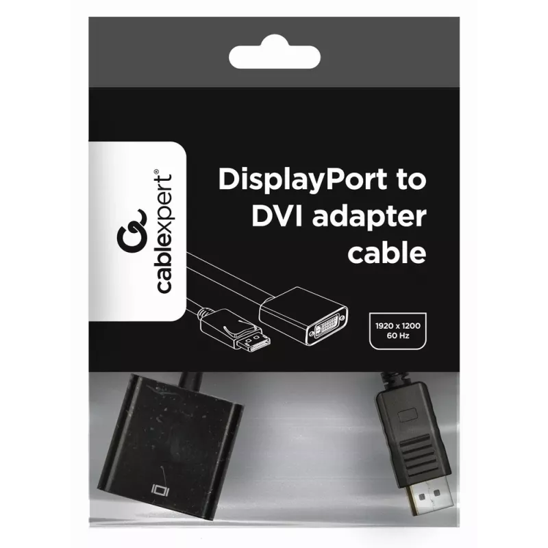 GEMBIRD DisplayPort to DVI Adapter Cable - Black