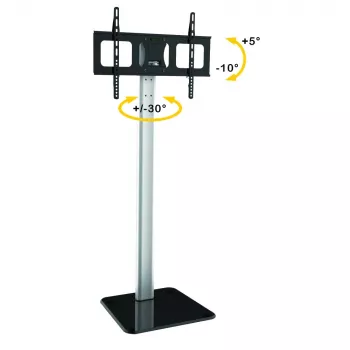 Techly ICA-TR11 TV mount/stand 177.8 cm (70 inch) Black, Silver