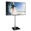 Techly ICA-TR11 TV mount/stand 177.8 cm (70 inch) Black, Silver