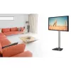 Techly ICA-TR11 TV mount/stand 177.8 cm (70 inch) Black, Silver