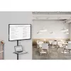 Techly Trolley Floor Stand LCD/LED/Plasma 23 inch-55 inch, 58.4 cm (23 inch), 139.7 cm (55 inch), 50 x 50 mm, 400 x 400 mm, -15 - 15°, Black