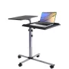 Laptop stand Techly Universal Adjustable Trolley for Notebook Projector Black
