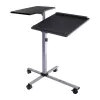 Laptop stand Techly Universal Adjustable Trolley for Notebook Projector Black