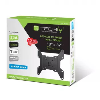 Techly 13-37 inch Wall Bracket for LED LCD TV Fixed” ICA-LCD 114