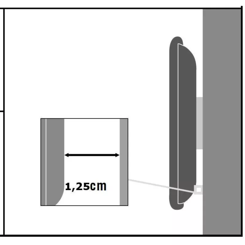 Techly 13-37 inch Wall Bracket for LED LCD TV Fixed” ICA-LCD 114