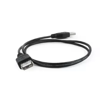 GEMBIRD USB 2.0 Extension Cable, 0.75m - Black
