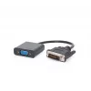 Video cable adapter Gembird DVI-D (male) to VGA (female) 0.2 m, black