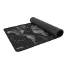 Mouse pad NATEC Time Zone Map Maxi — fabric 400×800 mm, 2.5 mm, waterproof, non-slip