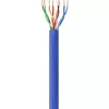 Networking cable TECHLY Cat6 U/UTP ITP6-CCA-305-BL, 305 m, 23 AWG solid, 250 MHz, blue, PVC jacket
