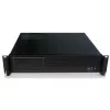Server rack case TECHLY I-CASE IPC-240L, 2U, micro ATX, 4x 3.5 inch bays, 1x 5.25 inch bay, 465x400x88.8 mm, black