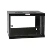 Techly Wall Rack Cabinet 19 6U D450 Black Assembled” I-CASE EL-1006B45