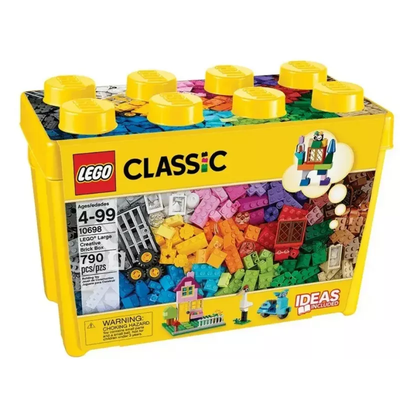 Building set LEGO Classic 10698 — 790 pieces, multicolour, 33 colours, includes green base plates and accessories