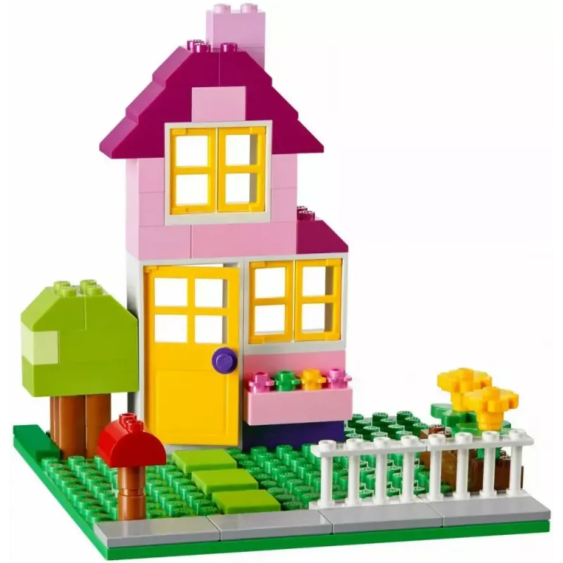 Building set LEGO Classic 10698 — 790 pieces, multicolour, 33 colours, includes green base plates and accessories