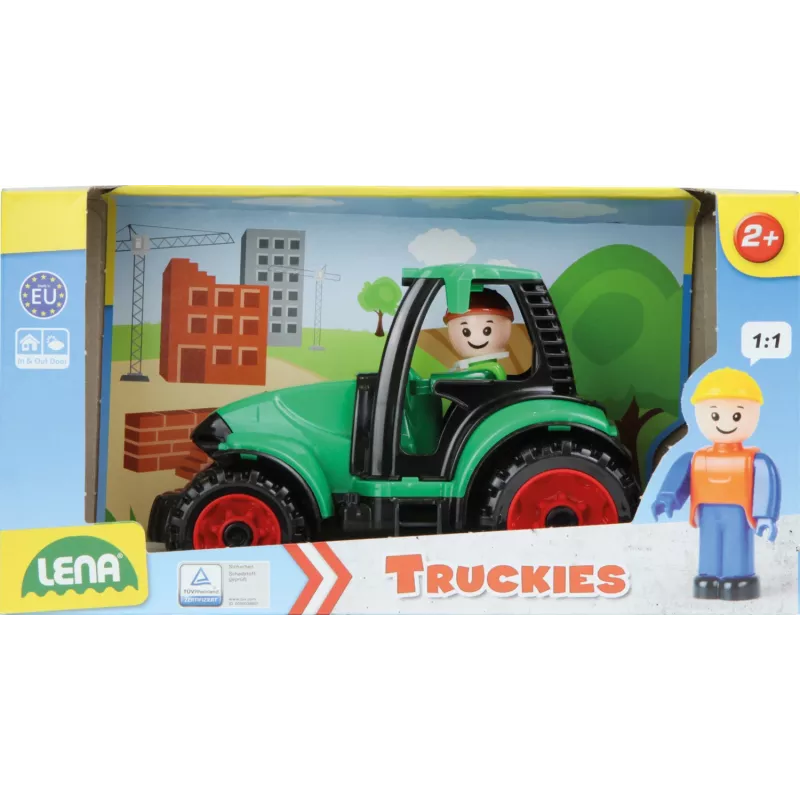 Lena Truckies Tractor, Tractor, 2 yr(s), Plastic, Black, Green
