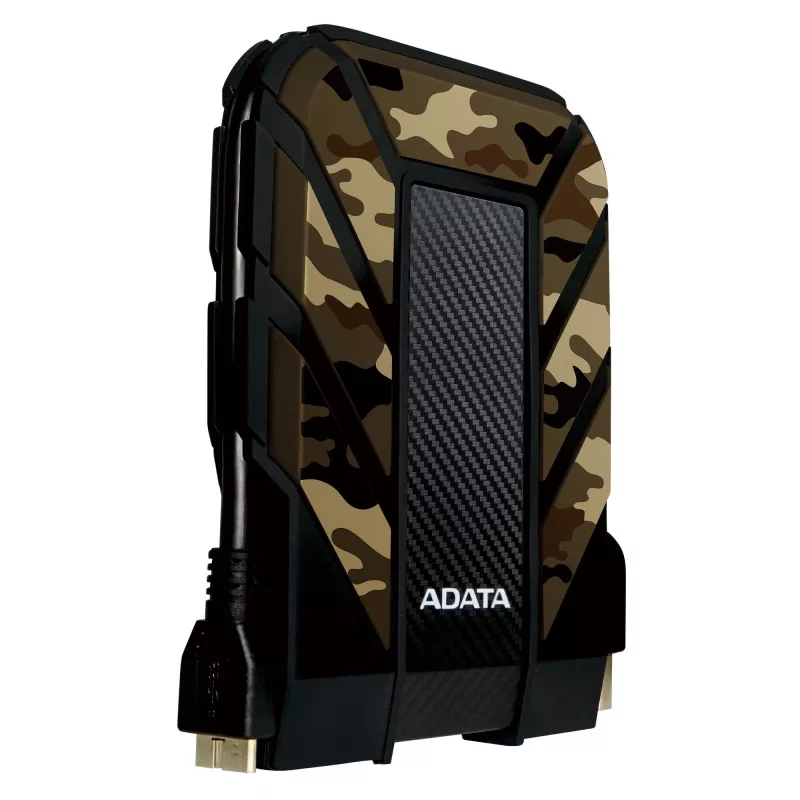 External HDD ADATA HD710M Pro 2TB USB 3.2 Gen 1 (USB Type-A / Micro-USB B) Camouflage, shock resistant