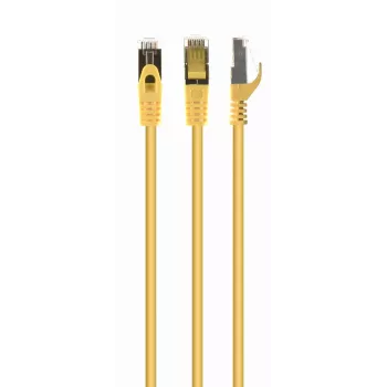 GEMBIRD Patch Cable - CAT6A - S/FTP - LSZH - 25cm - Yellow