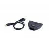 HDMI interface hub Gembird DSW-HDMI-35 — 3 ports, HDMI, 0.5 m cable, black