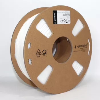 3D printing material Gembird 3DP-PLA1.75-01-W