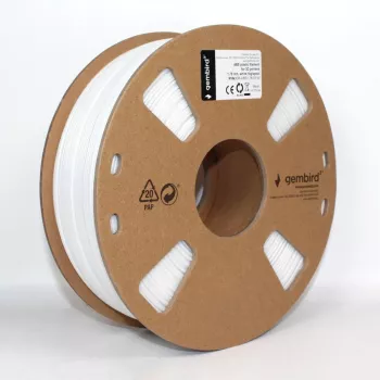 GEMBIRD ABS Filament - White - 1.75mm - 1kg