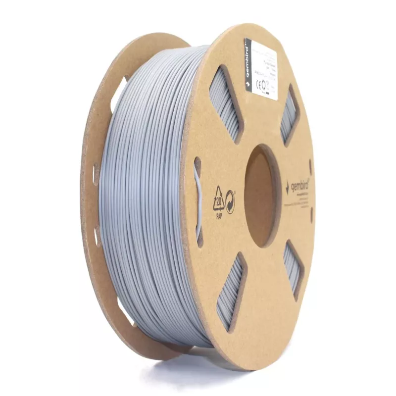 GEMBIRD PLA Filament Grey, 1.75 mm, 1 kg