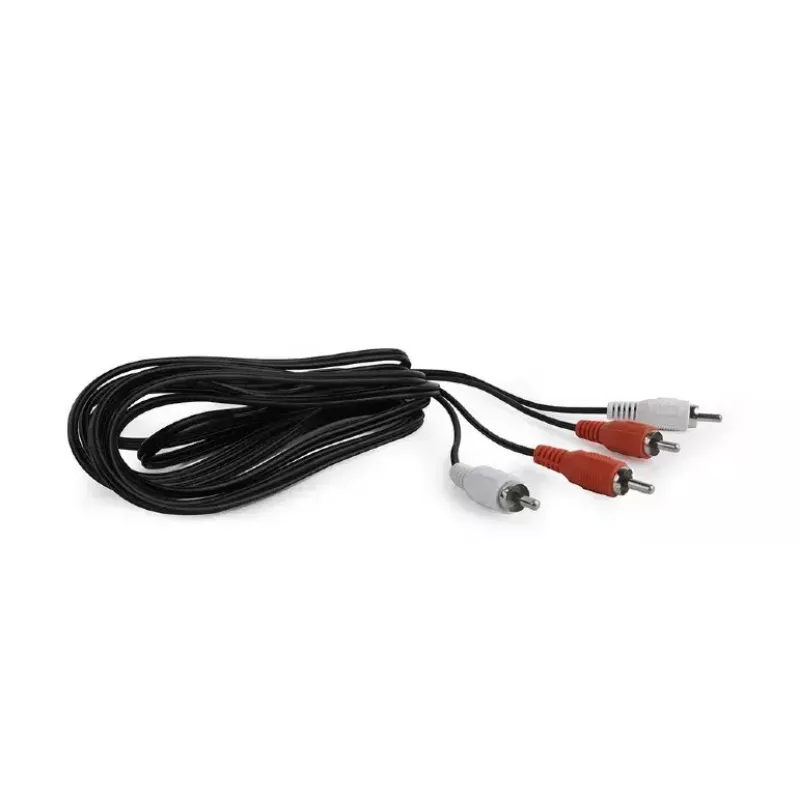 Audio cable Gembird CCA-2R2R-6 1.8 m 2 x RCA Black