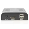 DIGITUS HDMI KVM Extender, 120 m over network cable (Cat 5, 5E, 6), Full HD, 1080p
