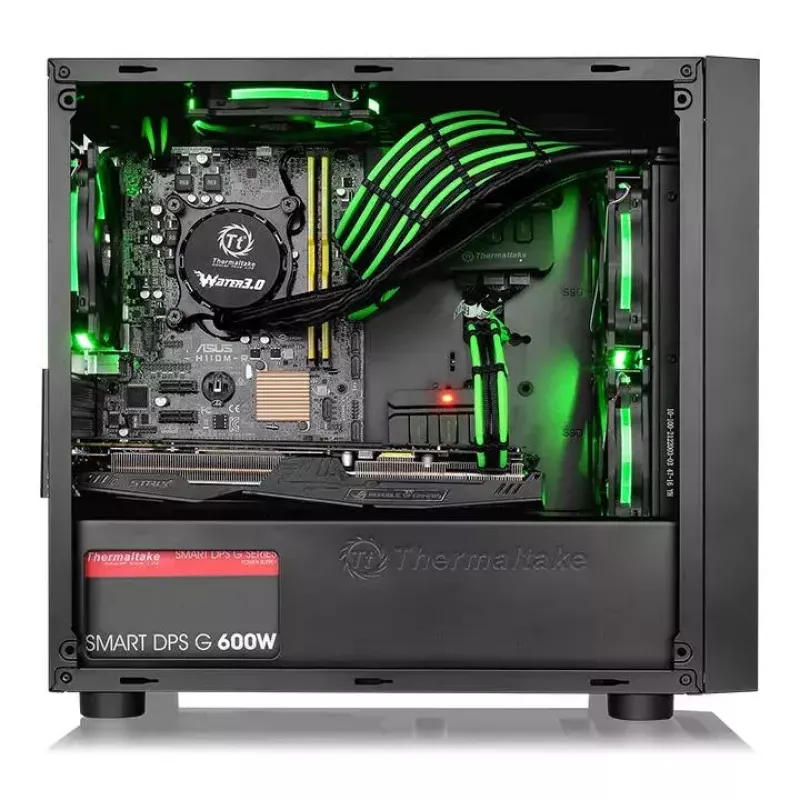 PC Case Thermaltake Versa H18 Micro Tower Black