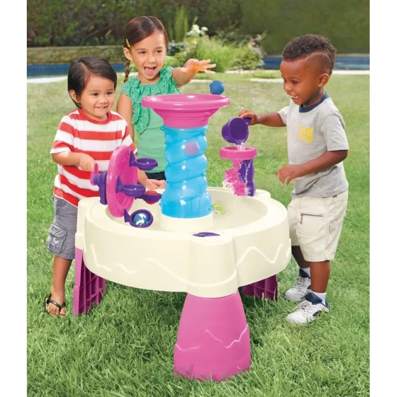 Little Tikes Spiralin’ Seas Water Table, Water table, Outdoor, 1 yr(s), Plastic, Multicolour, 5.11 kg