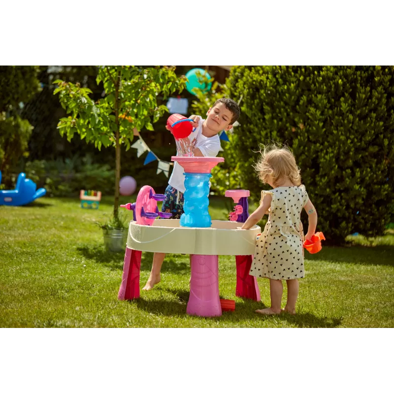 Little Tikes Spiralin’ Seas Water Table, Water table, Outdoor, 1 yr(s), Plastic, Multicolour, 5.11 kg