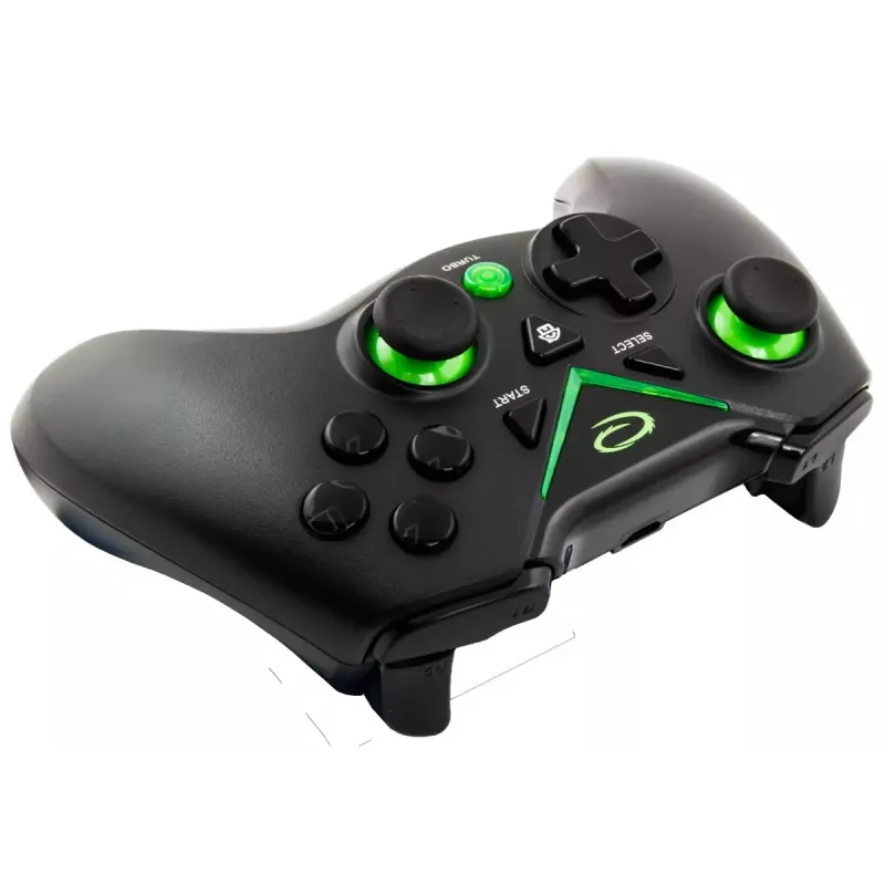 Wireless gamepad ESPERANZA EGG112K 2.4GHz for PC and PS3, USB receiver, black, 12 buttons, analog sticks