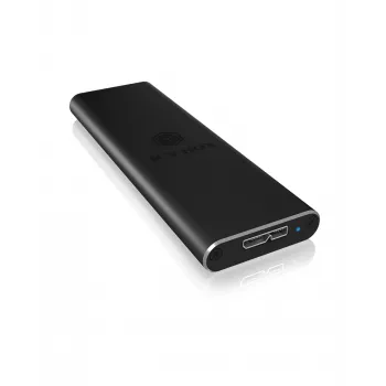 ICY BOX IB-183M2 SSD enclosure Black M.2