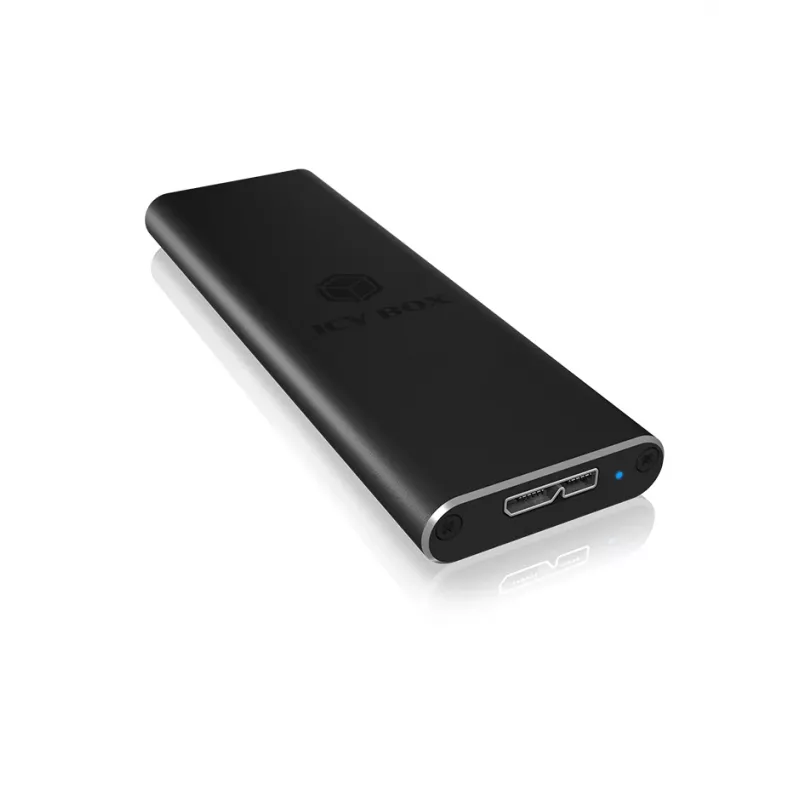 ICY BOX IB-183M2 SSD enclosure Black M.2