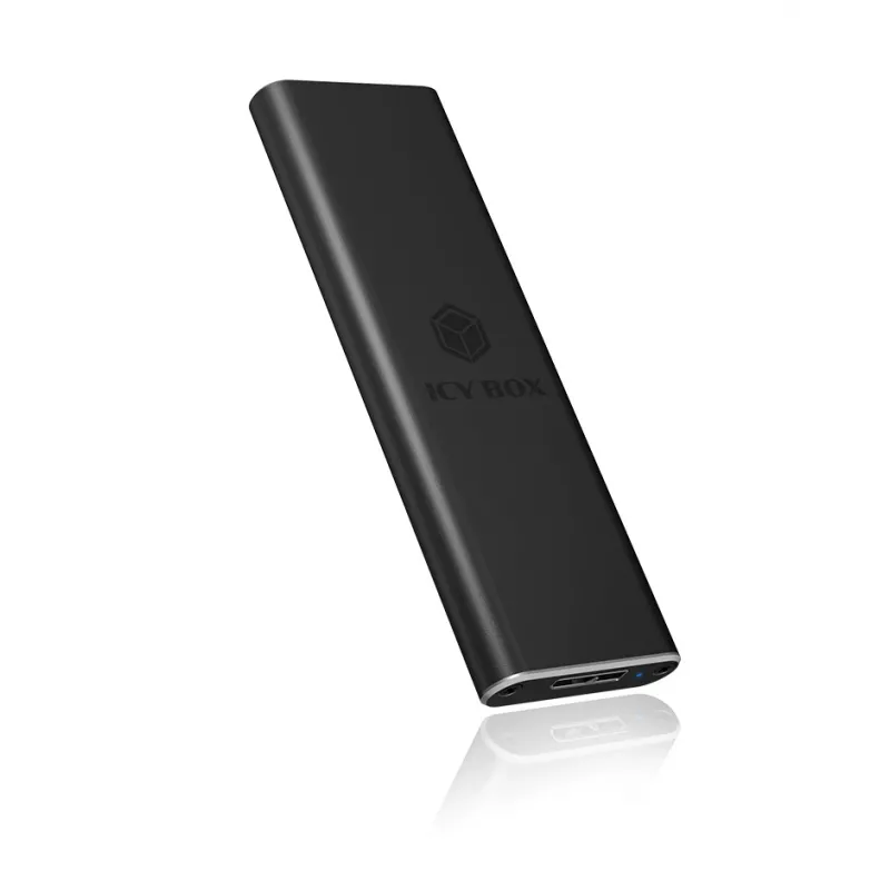 ICY BOX IB-183M2 SSD enclosure Black M.2