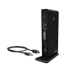 ICY BOX IB-DK2241AC Wired USB 3.2 Gen 1 (3.1 Gen 1) Type-A Black