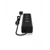 ICY BOX IB-HUB1409-U3 USB 3.2 Gen 1 (3.1 Gen 1) Type-A 5000 Mbit/s Black