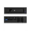 ICY BOX IB-129SSK-B 13.3 cm (5.25 inch) Bezel panel Black