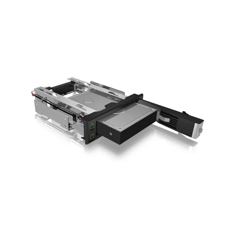 ICY BOX IB-166SSK-B HDD enclosure Black 3.5 inch