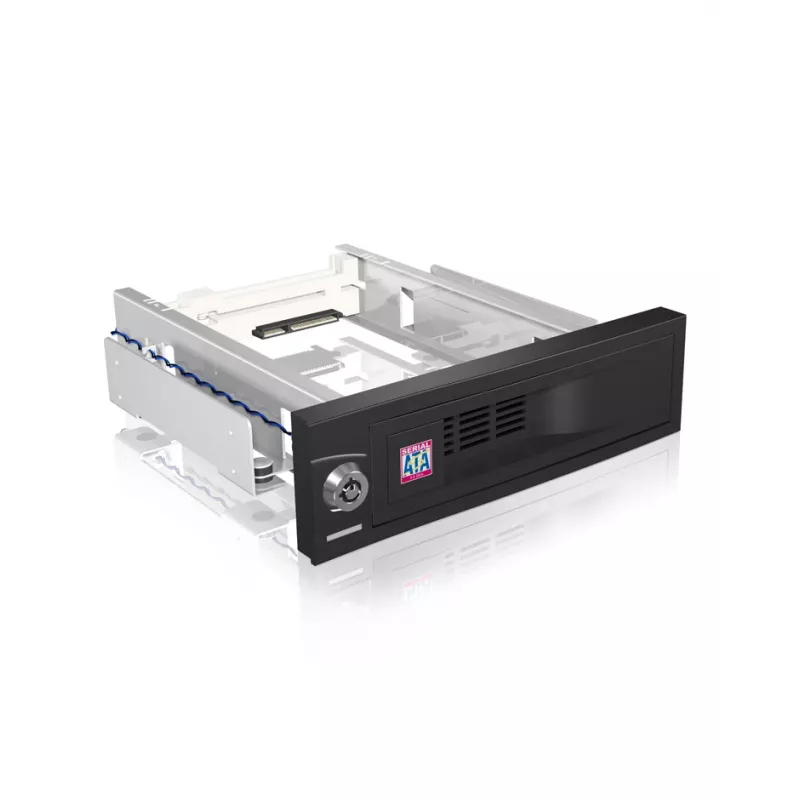 ICY BOX IB-168SK-B 13.3 cm (5.25 inch) Carrier panel Black